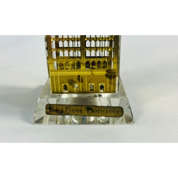 London Big Ben Crystal Metal Clock 3D - Picture 4 of 10